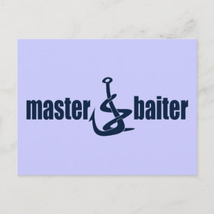 Master Baiter Postcard