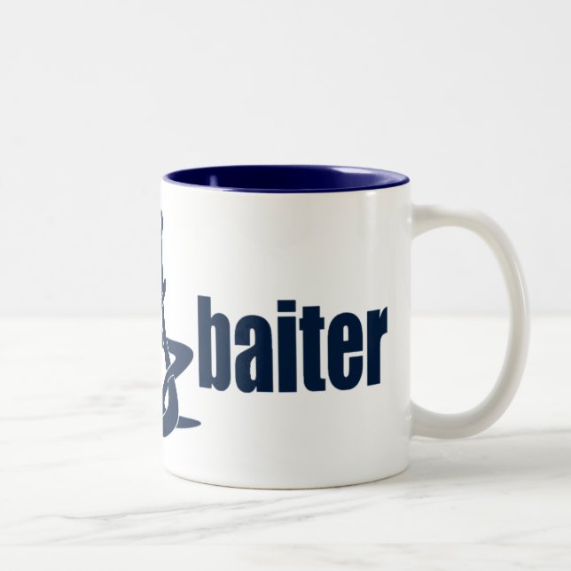 Master Baiter Two-Tone Coffee Mug (Right)