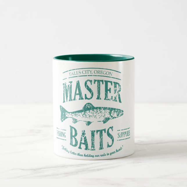 MASTER BAITS Two-Tone COFFEE MUG (Center)