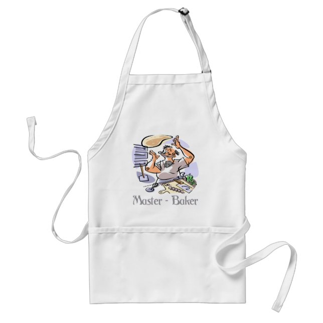 Master-Baker Adult Apron (Front)