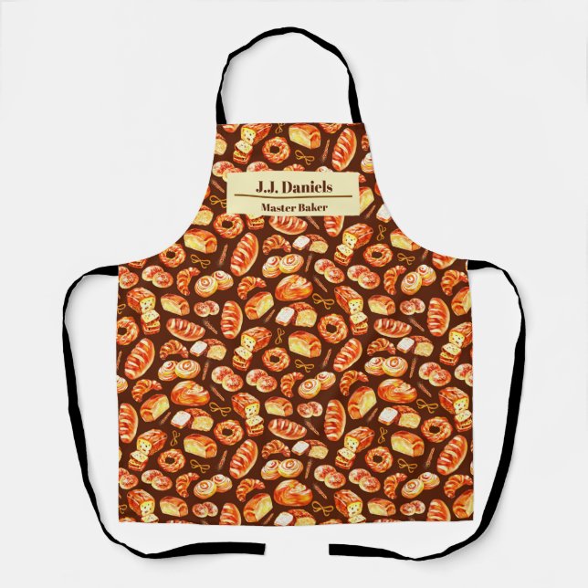 Master Baker Apron - Customizable (Front)