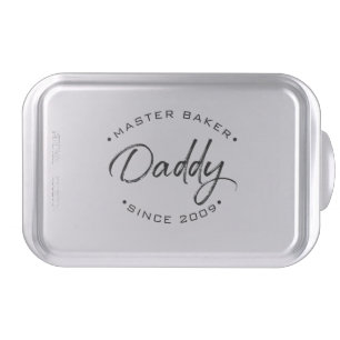 Master Baker Daddy: Retro Custom Baking Pan