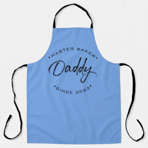 MASTER Baker Daddy Since Personalized Year Apron