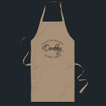 MASTER Baker Daddy Since Personalized Year Long Apron<br><div class="desc">Personalize this modern design apron with a retro feel for the Master Baker Daddy in your life,  customize the year since he's been making your sweet dreams come true.</div>