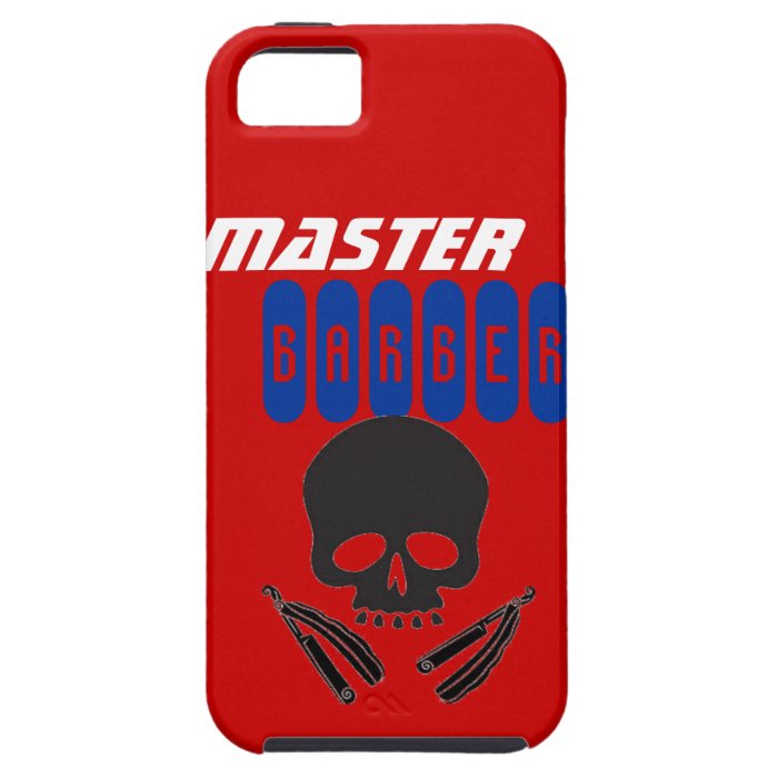 Master Barber IPhone Case Razors iPhone 5 Case