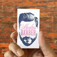 Sale 50% Off  Vintage Barber Shop Skull Scissors Business Card