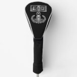 “Master Blaster” EOD Badge with Flag Golf Head Cov Golf Head Cover