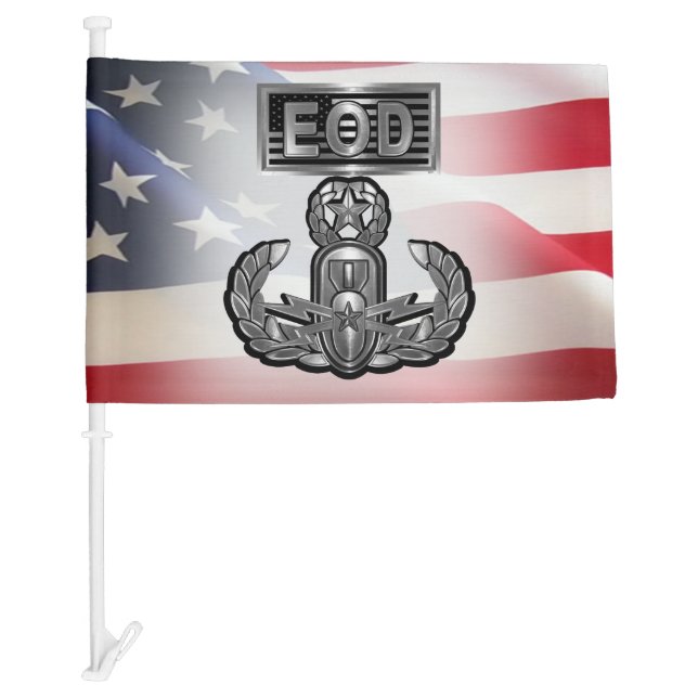 “Master Blaster” EOD On American Flag (Front)