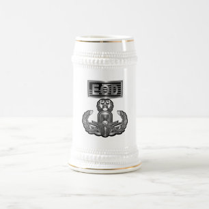 “Master Blaster” EOD Steel Type Design Beer Stein
