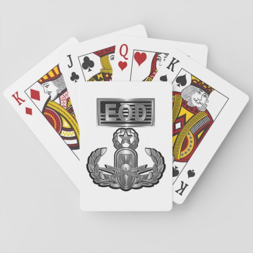 Master Blaster EOD Unique Design Playing Cards