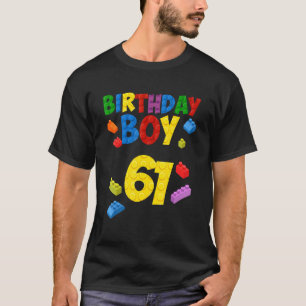 Master Builder 61 Birthday Boy 61st Year Building  T-Shirt
