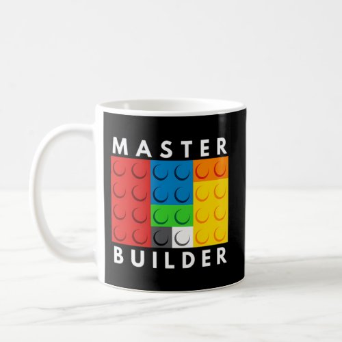 Master Builder Building Blocks Brick Builders Toys Coffee Mug