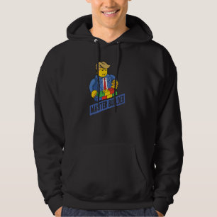 Master Builder Building Blocks Men Women Youth 1 Hoodie