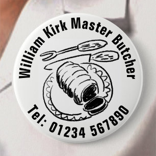 Master Butcher Button