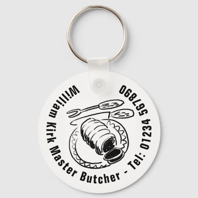 Master Butcher Keychain (Front)