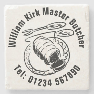 Master Butcher Stone Coaster