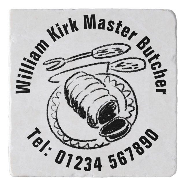 Master Butcher Trivet (Front)