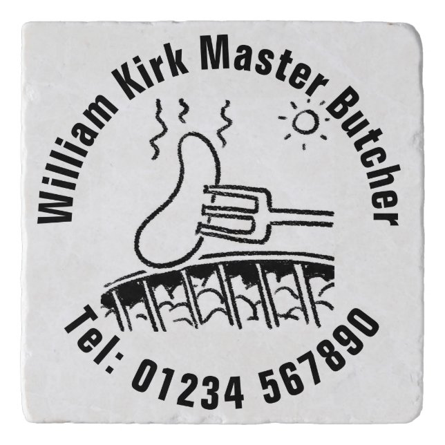 Master Butcher Trivet (Front)