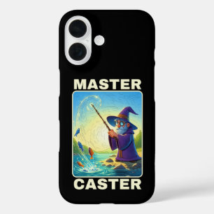 Master Caster - Magic Fishing Wizard iPhone 16 Case