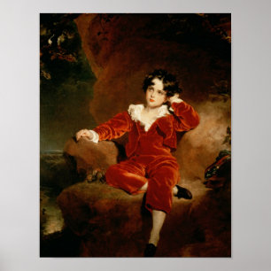 Master Charles William Lambton, 1825 Poster