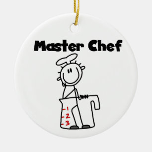Master Chef Ceramic Ornament