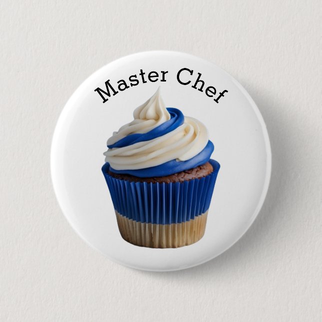 Master Chef Cupcake Button (Front)