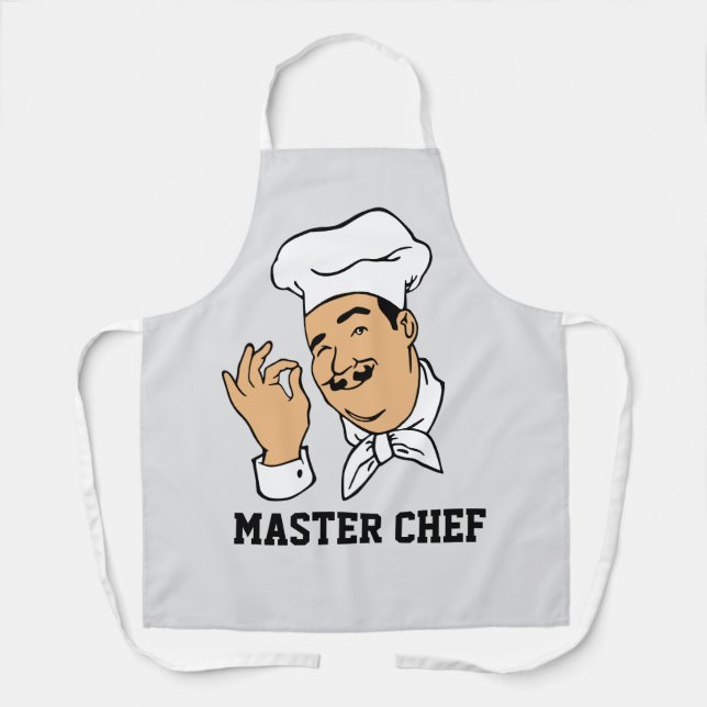 MASTER CHEF DAD MEN'S KITCHEN APRON (Front)