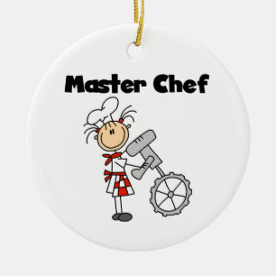 Master Chef - Female Ceramic Ornament