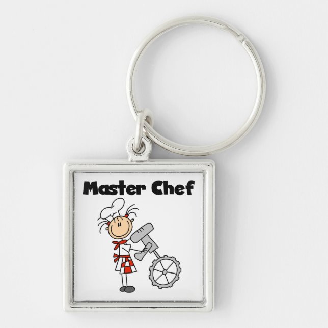 Master Chef - Female Keychain (Front)