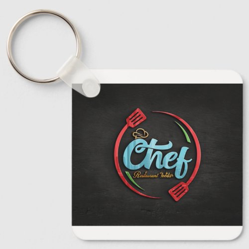 Master Chef Keychains Celebrating Culinary Excel Keychain