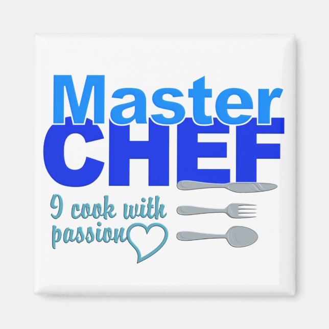 Master Chef magnet (Front)