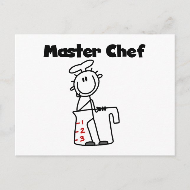 Master Chef Postcard (Front)