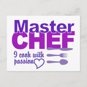 Master Chef postcard