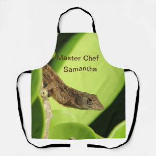 Master Chef Tropical Animal Brown Gecko Apron