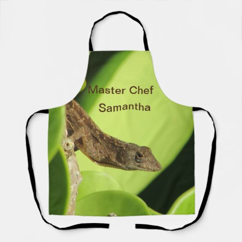 Master Chef Tropical Animal Brown Gecko Apron