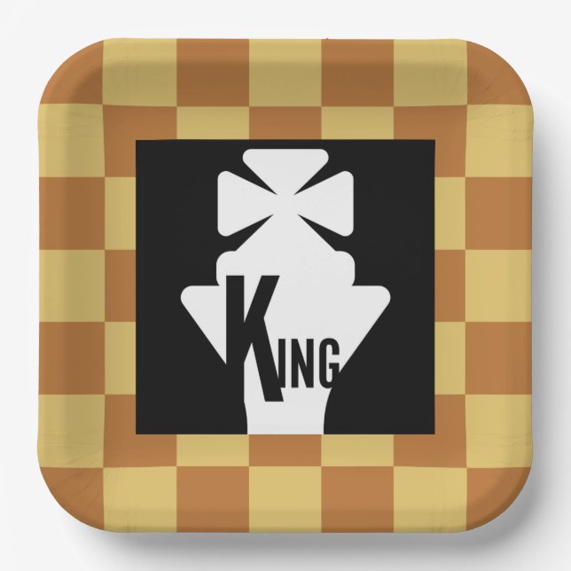 MASTER CHESS ORIGINAL BY MASANSER PAPER PLATES (Front)