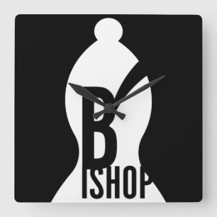 MASTER CHESS ORIGINAL BY MASANSER SQUARE WALL CLOCK
