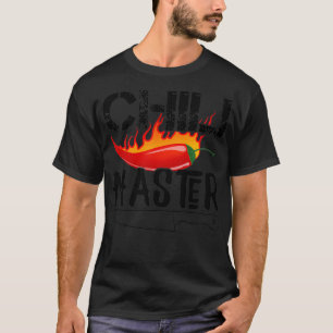 Master Chili Chef Cooking Kitchen Gift  T-Shirt