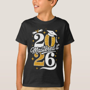 Master Cl Of 2026 Graduation Gifts Masters Degree  T-Shirt