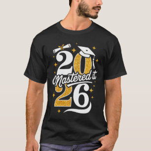 Master Cl Of 2026 Graduation Gifts Masters Degree  T-Shirt