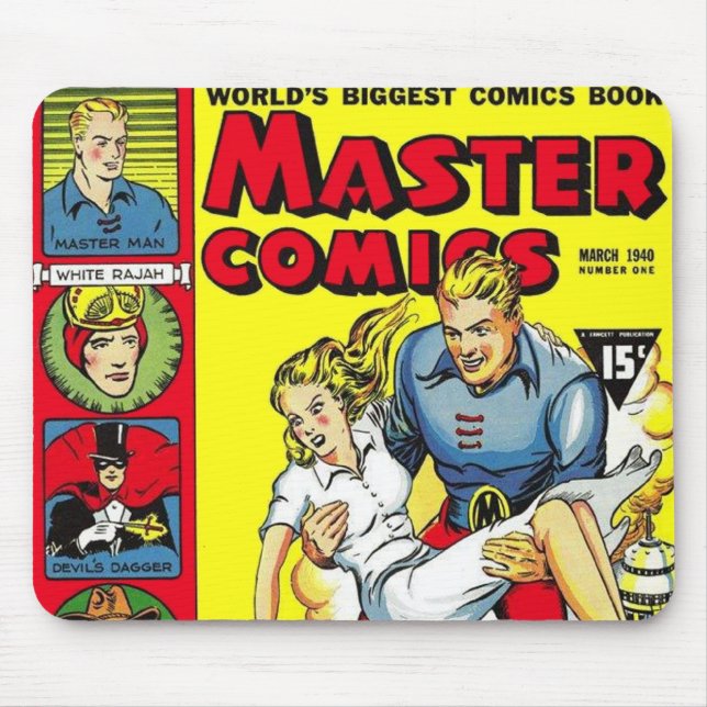 Master Comics #1 Mouse Pad (Front)
