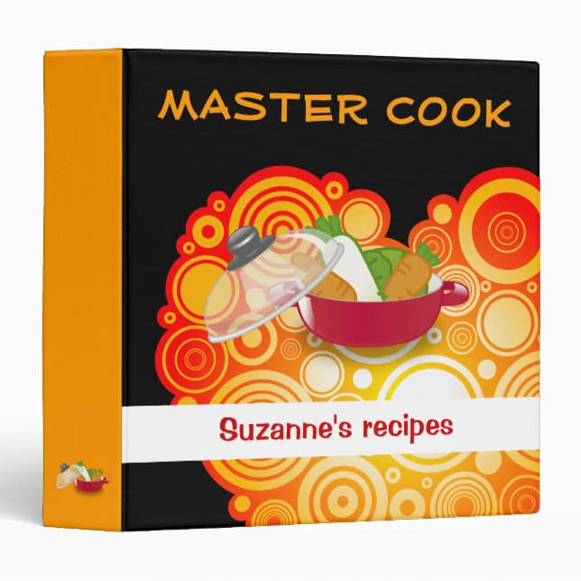 MASTER COOK | your name Binder (Front/Spine)