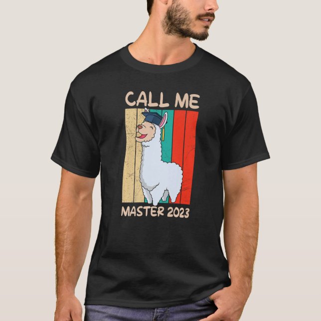 Master degree 2023 T-Shirt (Front)