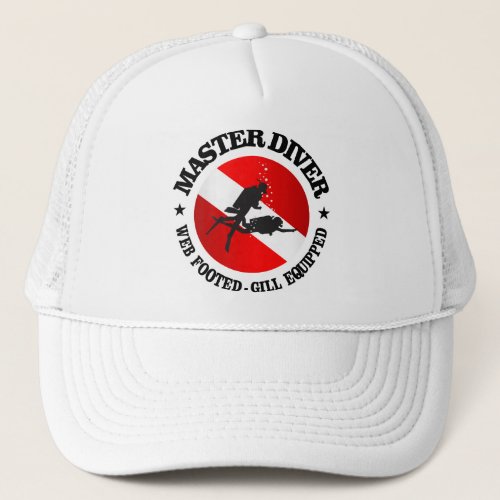 Master Diver Medallion Trucker Hat