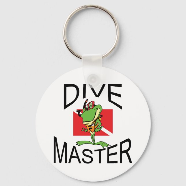 Master Diver SCUBA Keychain (Front)