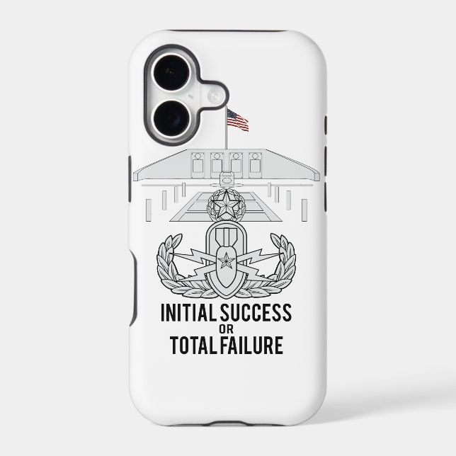 Master EOD and Memorial Iphone Case (Back)