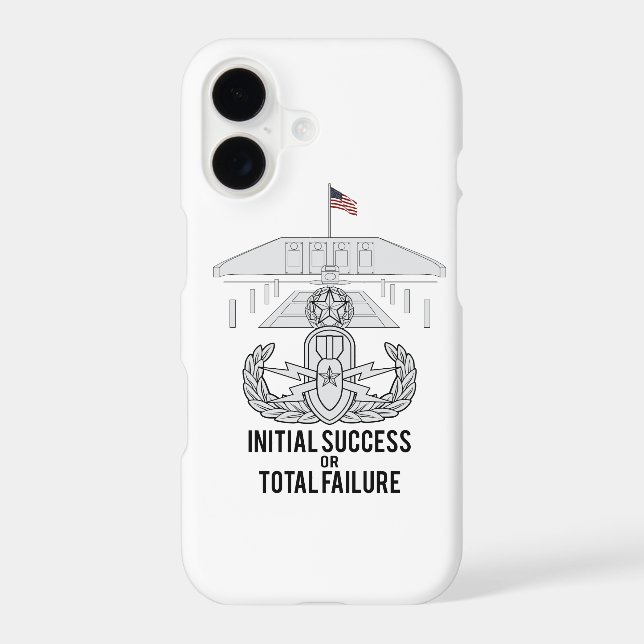 Master EOD and Memorial Iphone Case (Back)