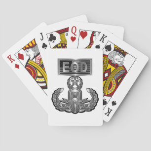 Master EOD Badge Poker Cards