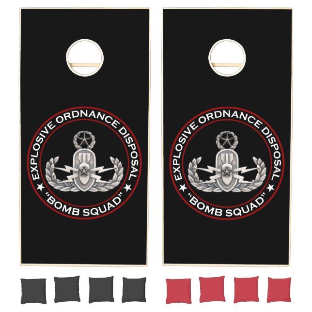 Master EOD "Bomb Squad" Cornhole Set (Set)