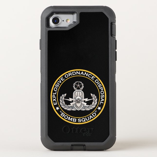 Master EOD Bomb Squad Otterbox iPhone Case (Back)